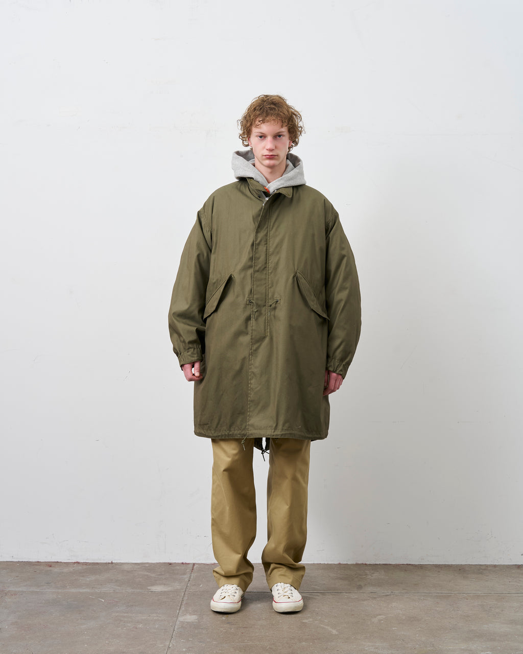 M65 FISHTAIL PARKA VINTAGE POPLIN with LINER
