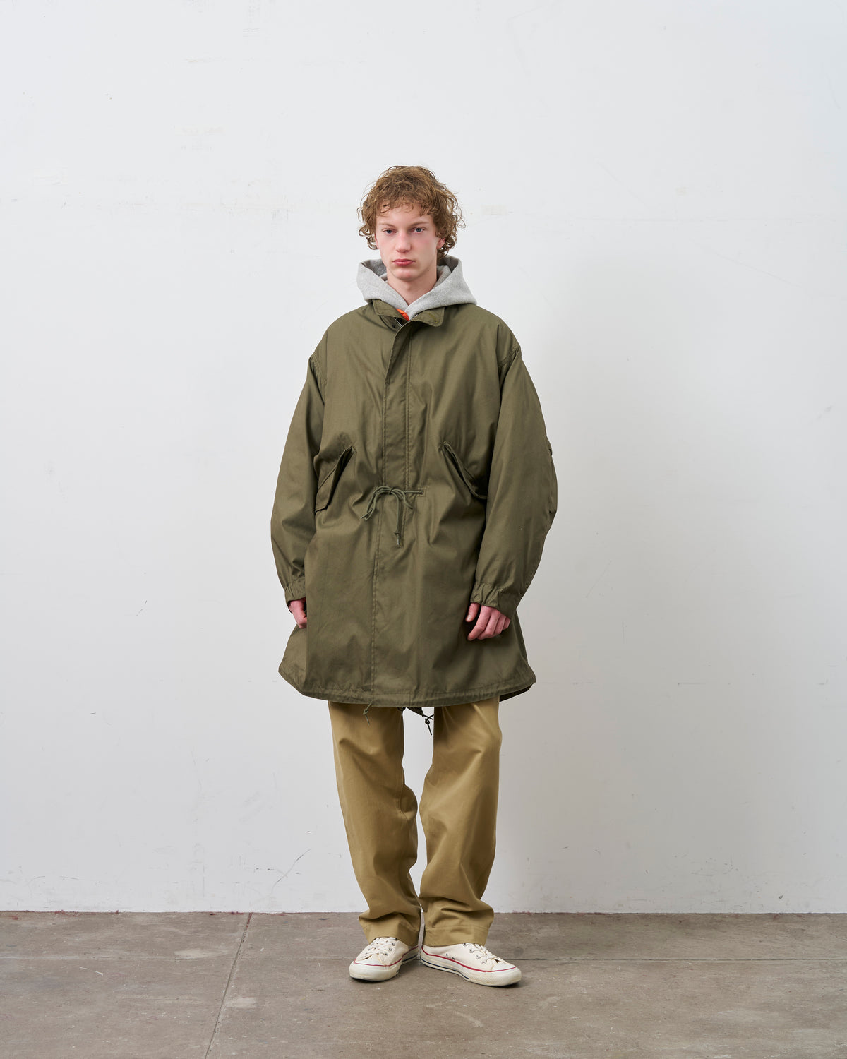 M65 FISHTAIL PARKA VINTAGE POPLIN with LINER
