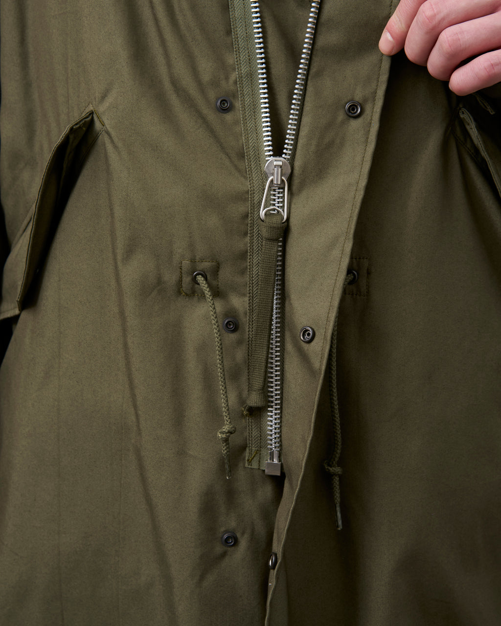 M65 FISHTAIL PARKA VINTAGE POPLIN with LINER