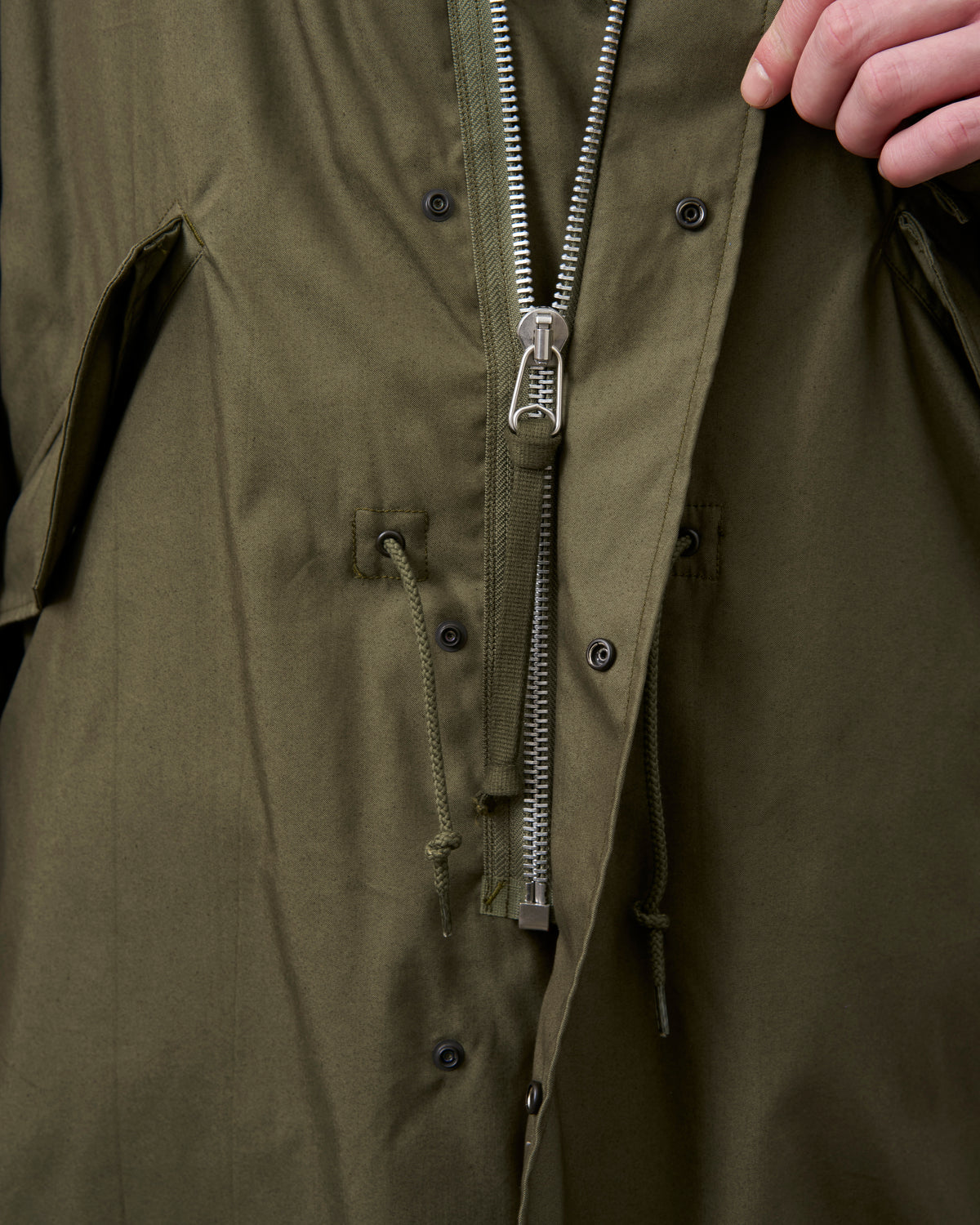 M65 FISHTAIL PARKA VINTAGE POPLIN with LINER