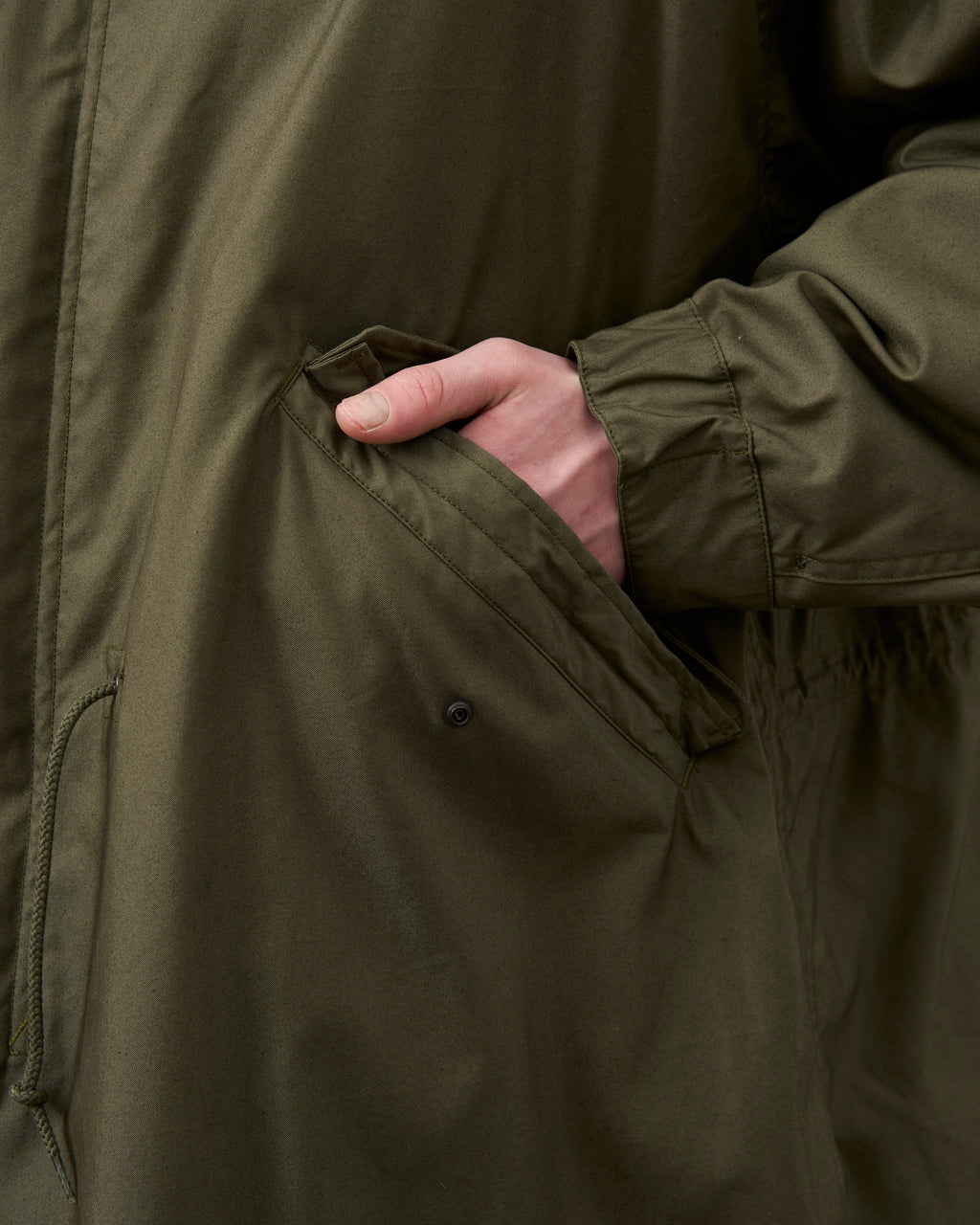 M65 FISHTAIL PARKA VINTAGE POPLIN with LINER