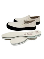WAKOUWA SLIP ON BLACK SOLE / NATURAL
