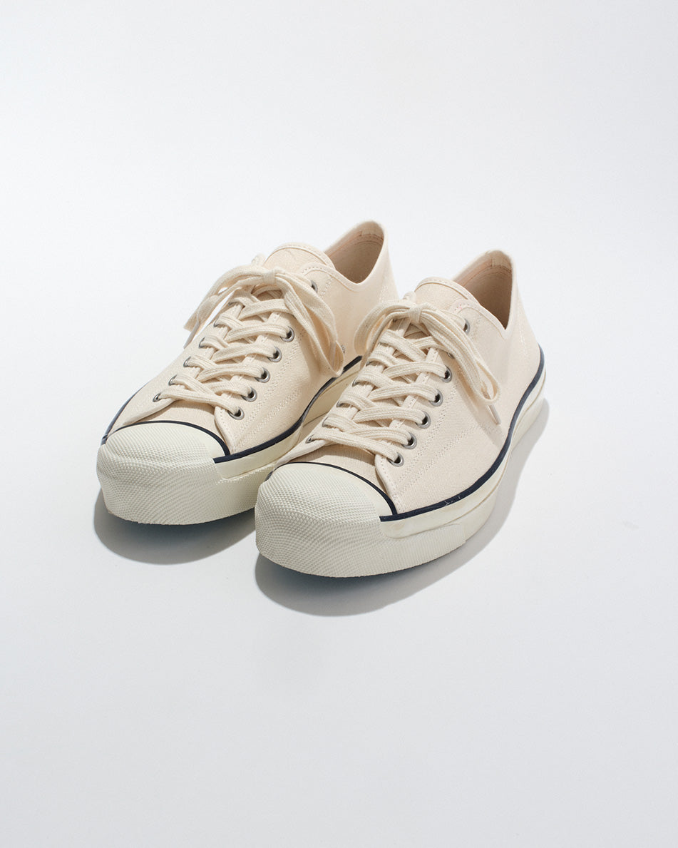 WAKOUWA CANVAS DERBY CAP TOE / OFF WHITE