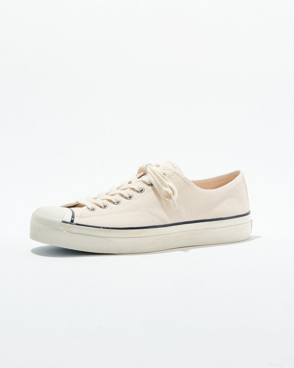 WAKOUWA CANVAS DERBY CAP TOE / OFF WHITE