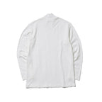 モックネック長袖Tシャツ