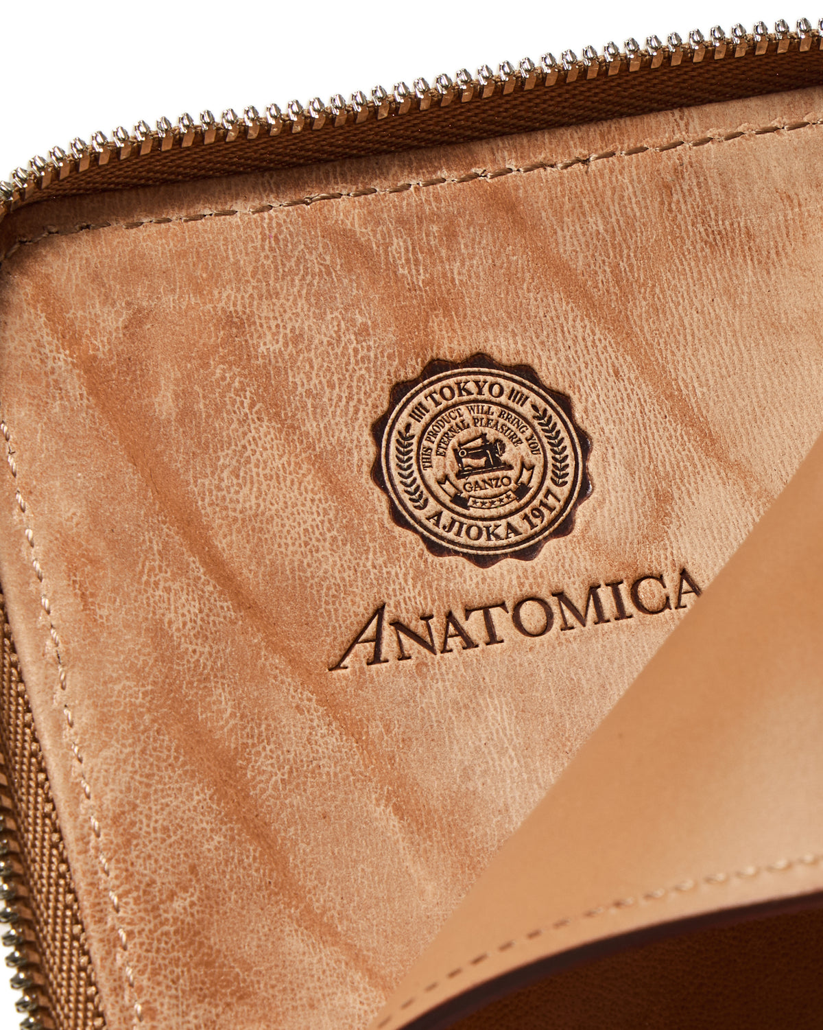 ANATOMICA×GANZO ホースバット ストリップ ミディアム ウォレット