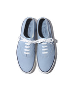 WAKOUWA LOW-TOP WHITE SOLE / SAX