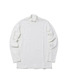 モックネック長袖Tシャツ