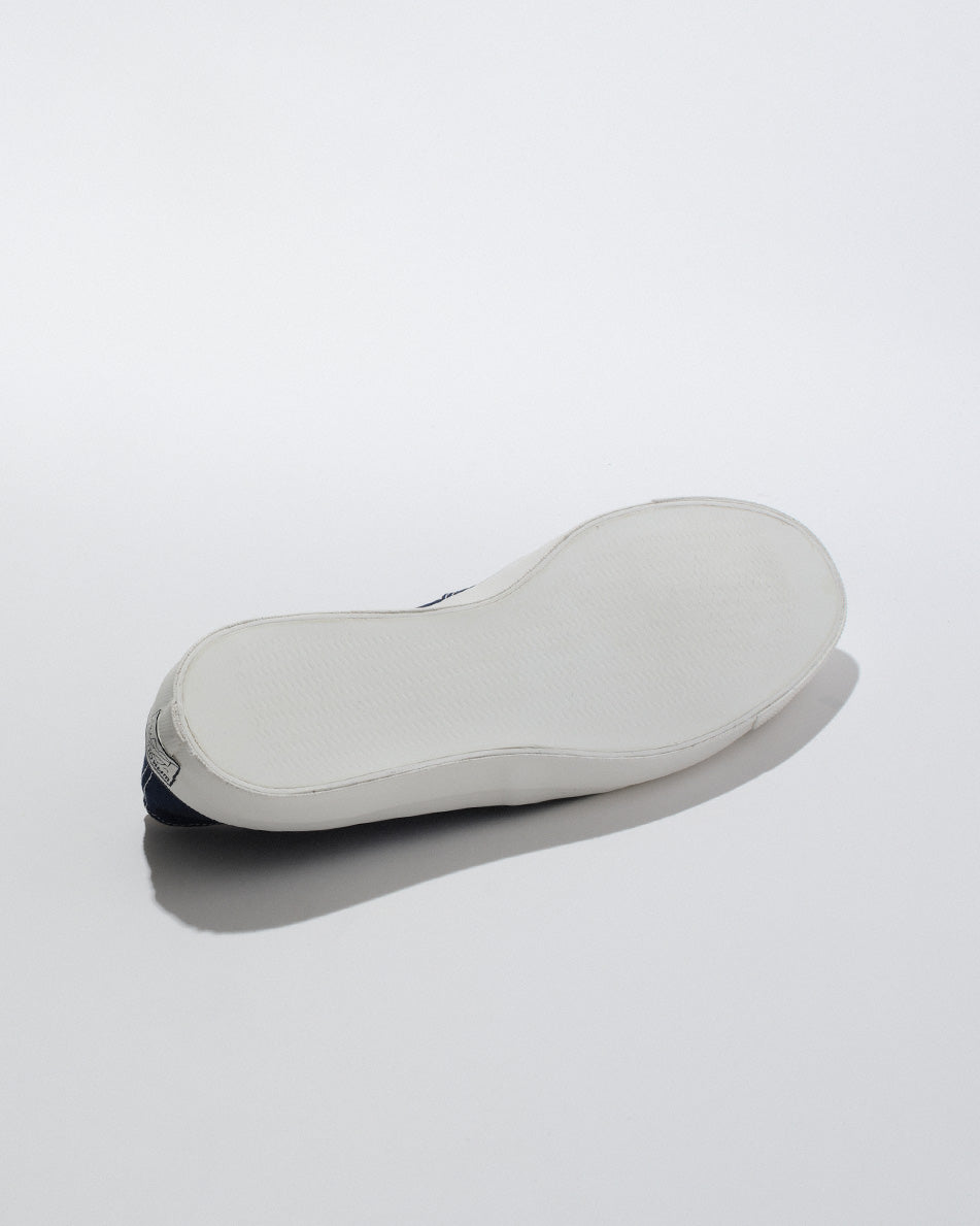 WAKOUWA LOW-TOP WHITE SOLE / NAVY