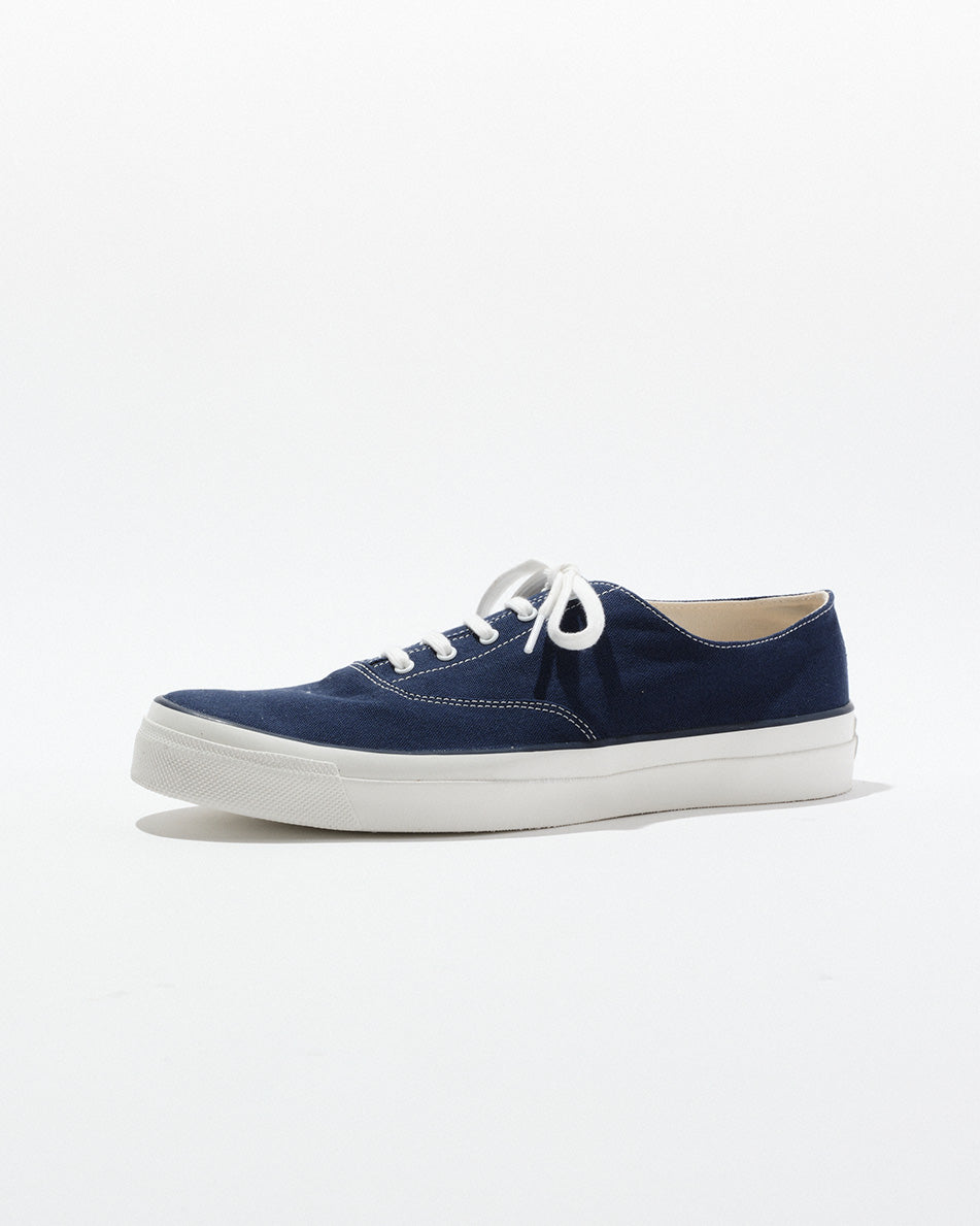WAKOUWA LOW-TOP WHITE SOLE / NAVY