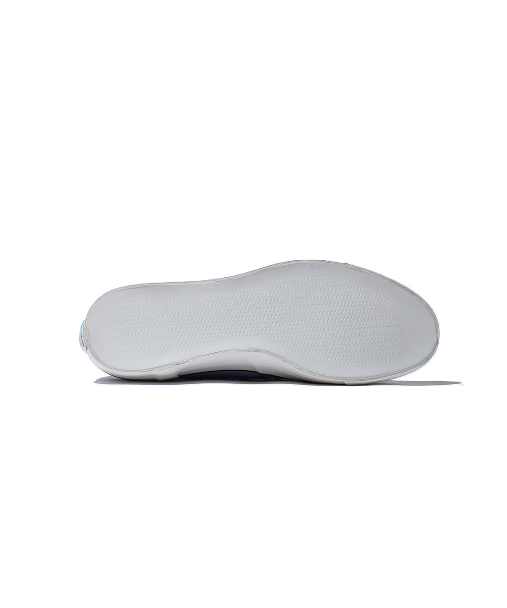 WAKOUWA LOW-TOP WHITE SOLE / SAX