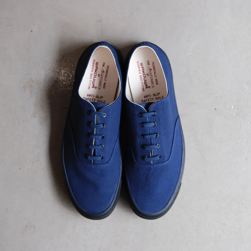 WAKOUWA LOW-TOP BLACK SOLE / IK.BLUE