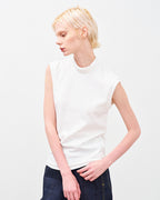 MOCK NECK TEE SLEEVELESS