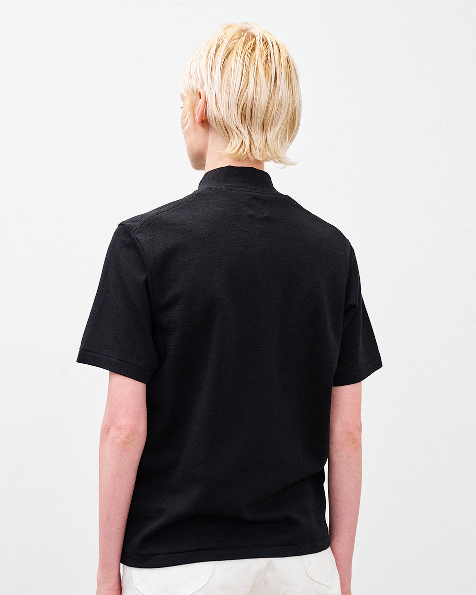 モックネックTシャツ（半袖）