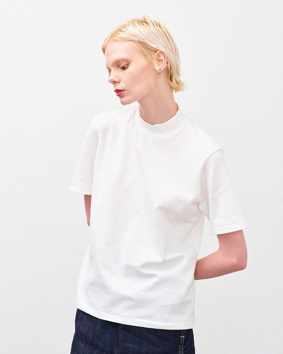 モックネックTシャツ（半袖）