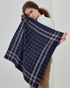 SATIN SCARF STRIPE DOT