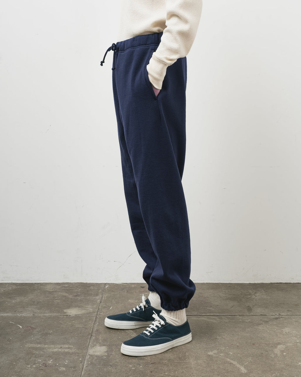 SWEAT PANTS / NAVY