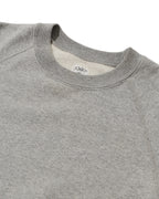 SWEAT RAGLAN CREW NECK / GRAY